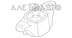 Опора амортизатора задняя левая Mazda CX-9 16-