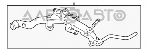 Патрубок системы охлаждения (металл) Subaru Forester 14-18 SJ 2.5