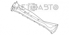 Решетка дворников пластик Subaru Forester 14-18 SJ треснута