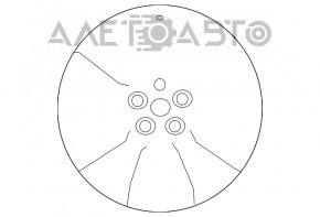 Диск колесный R18 Mazda CX-9 16- легкая бордюрка