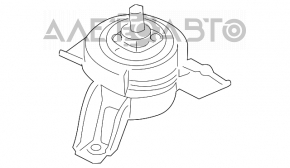 Подушка двигуна права Kia Sorento 10-15 2.4