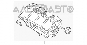 Колектор впускний Hyundai Sonata 11-15 2.4