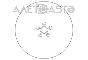 Комплект дисков R19 4шт Infiniti QX30 17- S бордюрка