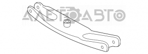 Рычаг нижний под пружину задний правый Infiniti QX30 17- AWD
