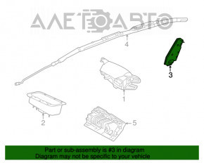 Подушка безпеки airbag сидіння прав Ford Focus mk3 15-18 рест