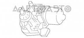 Мотор двірників очисника лев Ford Focus mk3 11-18