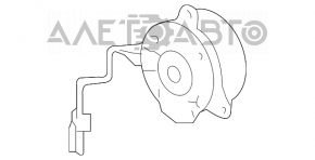 Мотор вентилятора охолодження прав Honda Accord 13-17 2.4