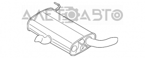 Глушитель задняя часть с бочкой Ford C-max MK2 13-18