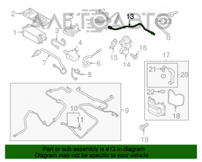 Лямбда-зонд другий Ford Escape MK3 13-19 2.5