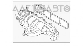 Коллектор впускной Ford Fusion mk5 13-14 1.6Т слом креп
