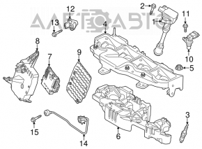 Катушка зажигания Ford Escape MK3 13-19 1.6T