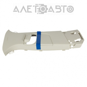 Накладка центральної стійки верхня ремінь права Ford Escape MK3 13-19 сіра, подряпини