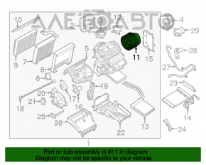 Мотор вентилятор пічки Ford Escape MK3 13-16