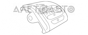 Кнопки управління на кермі прав VW Passat b7 12-15 USA