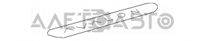 Накладка порога ззаду права Toyota Avalon сіра 05-12 сіра з хромованою накладкою, подряпини