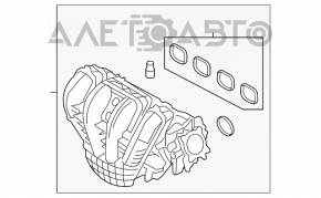 Коллектор впускной Ford Fusion mk5 13-20 2.5