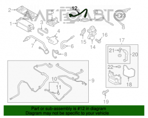 Лямбда-зонд первый Ford Escape MK3 13-19 1.6T