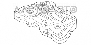 Топливный бак Ford Fusion mk5 13-16 FWD без пробок