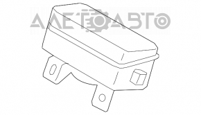 Подушка безопасности airbag пассажирская в торпеде Ford Fusion mk5 13-16