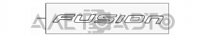 Емблема напис FUSION кришки багажника Ford Fusion mk5 13-18