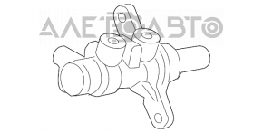Головний гальмівний циліндр із бачком Ford Fusion mk5 13-16