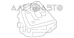 Кнопки управления на руле VW Jetta 15-18 USA без обрамления