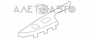 Управление стеклоподъемником задним правым Honda Accord 13-17 черн, manual