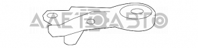 Лопух переднього підрамника передній лев Honda Accord 13-17 тип 1