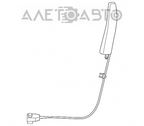Подушка безпеки airbag сидіння прав VW Passat b8 16-19 USA