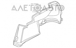 Обшивка арки права Mazda 6 13-15