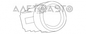 Кнопка запалювання Start-Stop Lexus CT200h 11-17