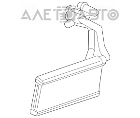 Радиатор отопителя печки Chevrolet Camaro 16-