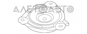 Опора амортизатора передняя правая Nissan Murano z51 09-14