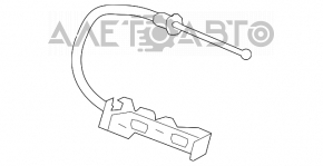 Крюк замка капота с тросом Infiniti JX35 QX60 13-