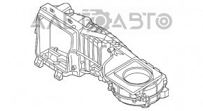 Корпус голий вентилятор, права частина VW Passat b7 12-15 USA