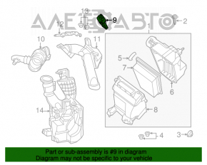 Витратомір повітря Nissan Altima 13-18 2.5