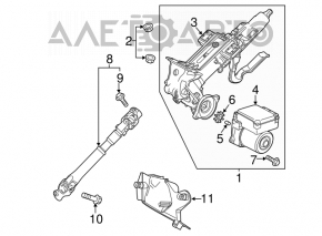 Рульова колонка з електропідсилювачем Mazda 6 13-17