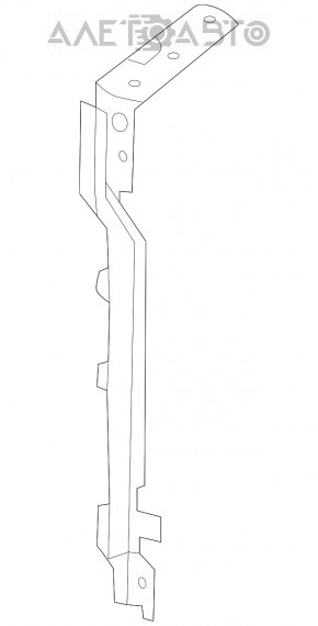 Планка замка капота Infiniti JX35 QX60 13-