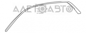 Накладка даху нижня ліва хром Toyota Avalon 05-12