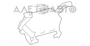 Подушка безопасности airbag пассажирская в торпеде Toyota Camry v55 15-17 usa ржавый пиропатрон