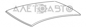 Крыша металл Toyota Camry v55 15-17 usa без люка, отпилена