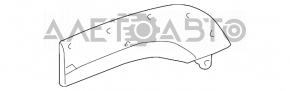 Накладка крила заднього молдинг лев Lexus GX470 03-09