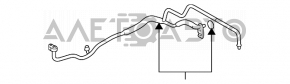 Трубка кондиционера компрессор-печка вторая Toyota Highlander 08-13 2.7 3.5