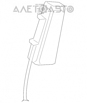 Подушка безпеки airbag сидіння правого Lexus IS250 IS350 06-07