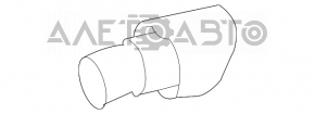 Насадка вихлопної труби ліва Mercedes X164 GL W164 ML новий OEM оригінал