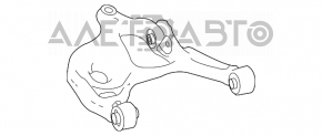Важіль нижній задній правий Mercedes X164 GL W164 ML W251 R новий OEM оригінал