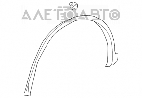 Накладка арки задняя правая Infiniti FX35 FX45 03-08