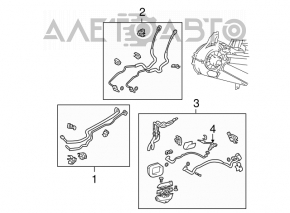 Трубки кондиціонера салон Toyota Sienna 04-10