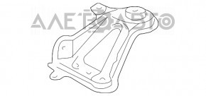 Лопух переднього підрамника передній прав Toyota Sienna 04-10
