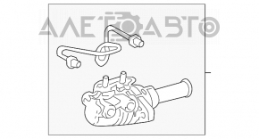 Головний гальмівний циліндр із бачком Toyota Sienna 04-10